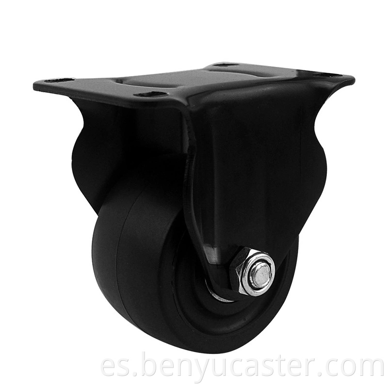 Casters de alta resistencia de 2.5 "3" Vaquero de la rueda de vaquero Rueda de nylon de ruedas de núcleo de bajo peso